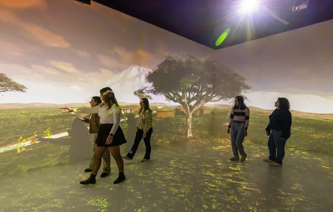YU Immersive Space'te Yeşilova Höyüğü deneyimi